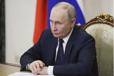 Vlagyimir Putyin orosz elnök (Fotó: Beta)