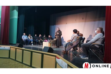 Böjte atya Horgoson reménnyel töltötte fel a hallgatóságot (Fotó: BJK)