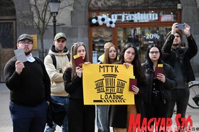 Tüntetés Szabadkán