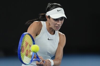 Olga Danilović hamar búcsúzott Indian Wellsben (Fotó: Beta/AP)