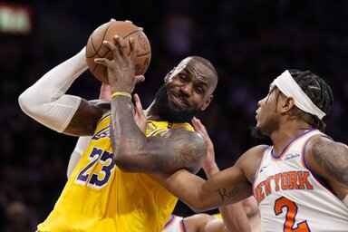 Csupán négy pont döntött a Lakers javára (Fotó: Beta/AP)