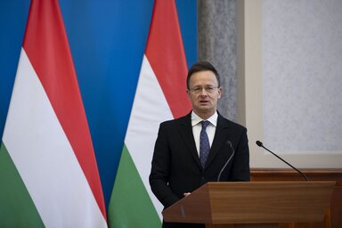 Szijjártó Péter (Fotó: MTI)
