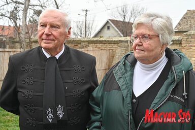 A grófnő férjével együtt mindenképpen szeretne visszatérni Tiszakálmánfalvára (Fotó: Ótos András felvétele)