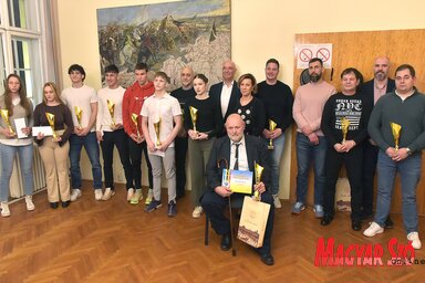 A tavalyi év legjobb zentai sportolói (Fotó: Gergely Árpád felvétele)