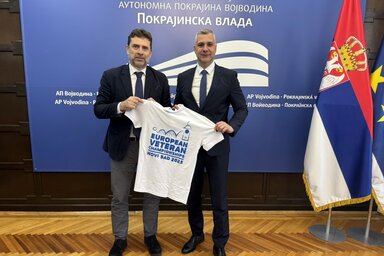 Pedro Moura (balról) és Dane Basta (Fotó: vojvodina.gov.rs)