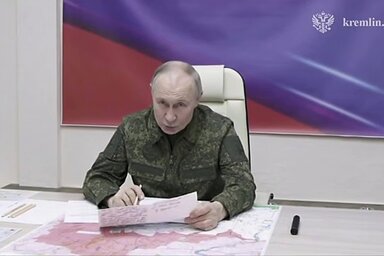 Putyin szerint a Kurszk megyében elfogott ellenséghez az orosz törvényeknek megfelelően, terroristaként kell viszonyulni (Fotó: Beta/AP)