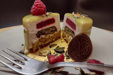 A monodesszert csak a nevében mono, ízében kavalkád (Fotó: MÁ)