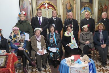 A Világimanap bemutatói a lelkipásztorokkal (Fotó: Stanyó Károly felvétele)