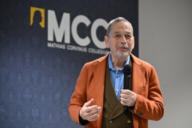 Frank Füredi az MCC-ben (Molnár Edvárd felvétele)