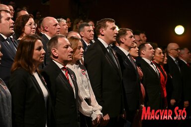 Centralna proslava 15. marta Saveza vojvođanskih Mađara u Subotici (fotografija Edvarda Molnara)