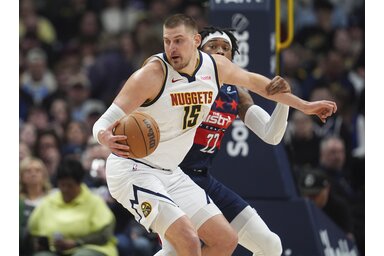 Jokić csúcsteljesítménye kevés volt a Denver diadalához (Fotó: Beta/AP)
