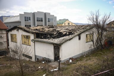 Panče Toškovski belügyminiszter közölte, húsz gyanúsítottat azonosítottak az üggyel összefüggésben (Fotó: Beta/AP)