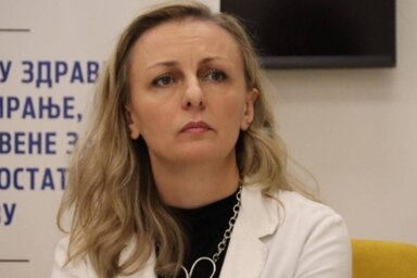 Dr. Ružica Cvetićanin, a Nagykikindai Közegészségügyi Intézet epidemiológusa (Fotó: Vidács Hajnalka)