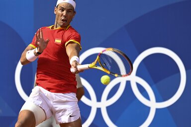 Rafael Nadal előtt titkolták, hogy szerepe lesz a párizsi megnyitón (Fotó: MTI)