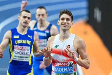 Molnár Attila már a nyitónapon rajthoz áll Nancsingban (Fotó: MTI)
