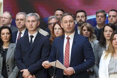 Az ellenzék szerint a hatalom elvesztette legitimitását (Fotó: Beta)