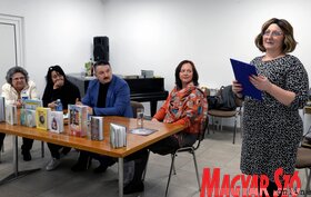 Csík Mónika könyvbemutató Újvidék