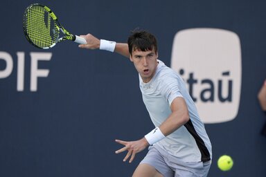 Marozsánt a veterán Monfils búcsúztatta Miamiban (Fotó: Beta/AP)
