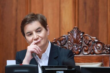 Ana Brnabić hangsúlyozta, a hatalom példát mutat mindazoknak, akik magukat haladó demokráciáknak nevezik (Fotó: Beta)