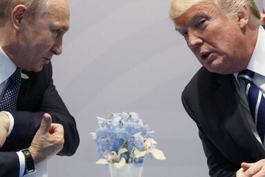 Vlagyimir Putyin és Dinald Trump (Fotó: archívum)