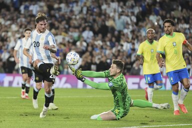 Alexis Mac Allister szerezte az argentinok harmadik gólját (Fotó: Beta/AP)