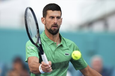 Đoković könnyedén jutott be a negyeddöntőbe Miamiban (Fotó: Beta/AP)