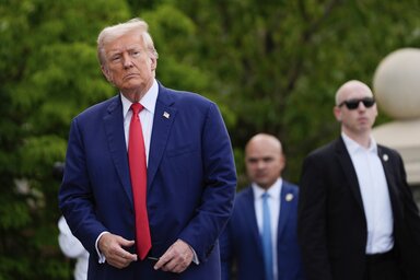 Trump hangsúlyozta, hogy a napokban tárgyalni fog Putyinnal (Fotó: Beta/AP)