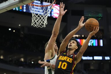 Risacher szezoncsúccsal járult hozzá az Atlanta sikeréhez (Fotó: Beta/AP)