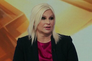 A volt minisztert a szervezett bűnözés elleni ügyészség utasítására hallgatták ki (Fotó: Printscreen/Happy TV)