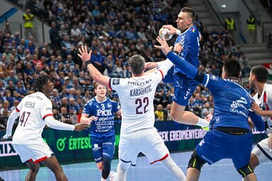 A Szeged támadásban és védekezésben egyaránt jobb volt a franciáknál (Fotó: MTI)