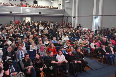 A temerini társulat előadása most is elvarázsolta a közönséget (Ótos András felvétele)