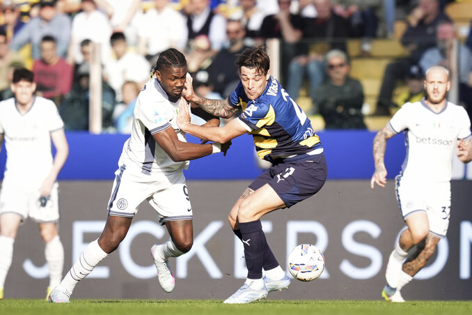 A Parma–Inter összecsapásnak csak az eleje zajlott a papírformának megfelelően (Fotó: Beta/AP) A Parma–Inter összecsapásnak csak az eleje zajlott a papírformának megfelelően (Fotó: Beta/AP)