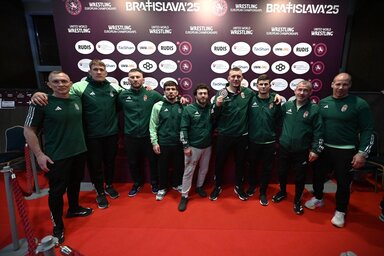 A magyar szabadfogású különítmény Pozsonyban (Fotó: facebook.com/magyarbirkozokszovetsege)