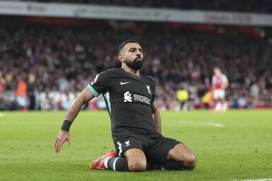 Mohamed Szalah új szerződést kötött a Liverpoollal – 2027-ig vörösben marad (Fotó: Beta)