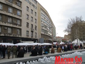 belgrád naggyűlés miting SNS SZHP