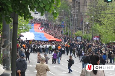 Pillanatkép a kormánypárt áprilisi nagygyűléséről (Miklós Hajnalka archív felvétele)