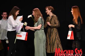 A Vajdasági Magyar Színjátszók 29. Találkozójának díjátadója Temerinben