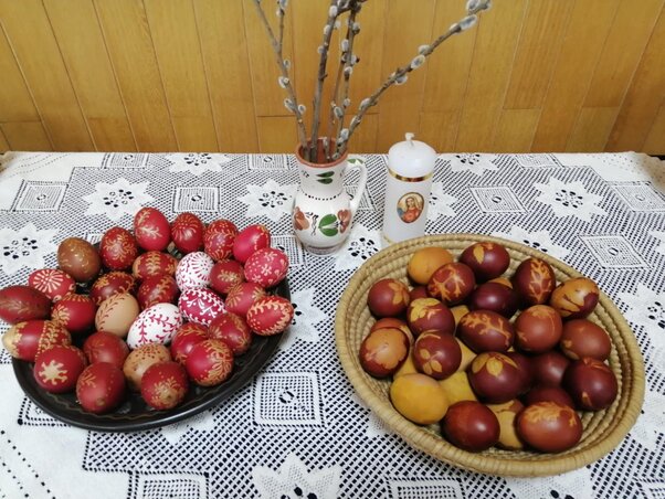 Az írókázás és a berzselés is igen jól ment a résztvevőknek (Fotó: Hagyományok Háza)