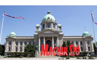 A köztársasági képviselőház épülete/Magyar Szó Archívum