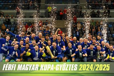 Nyolcadik alkalommal kupagyőztes a Szeged (Fotó: MTI)