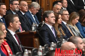 Szerb parlament skupstina Macut