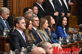 Szerb parlament skupstina Macut