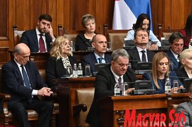 Szerb parlament skupstina Macut