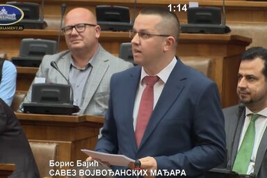 A politikus megerősítette, hogy a VMSZ támogatni fogja az új kormányt (Fotó: Screenshot/YouTube)