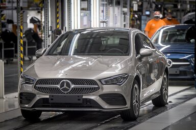 A Mercedes kecskeméti gyára (Fotó: MTI)