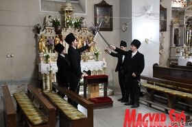 Feltámadási szentmise Szenttamáson