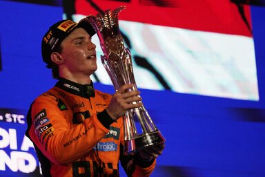 Oscar Piastri zsinórban második győzelmét szerezte (Fotó: Beta/AP)