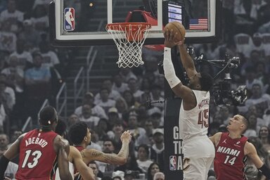 Donovan Mitchell 30 pontot szerzett a Clevelandnek (Fotó: Beta/AP)