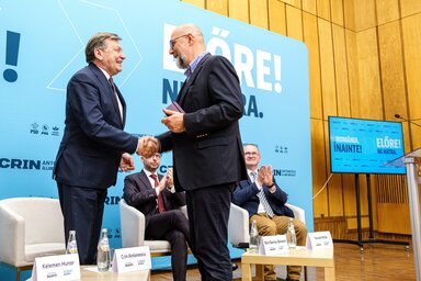 Crin Antonescu és Kelemen Hunor (Fotó: MTI)