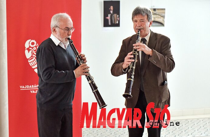 Baráth László és Nagy Csaba közösen muzsikáltak (Gergely Árpád felvétele)